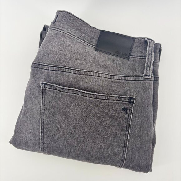 Madewell Denim - Madewell Womens Black Faded "STOVEPIPE" Skinny Jeans Size 31